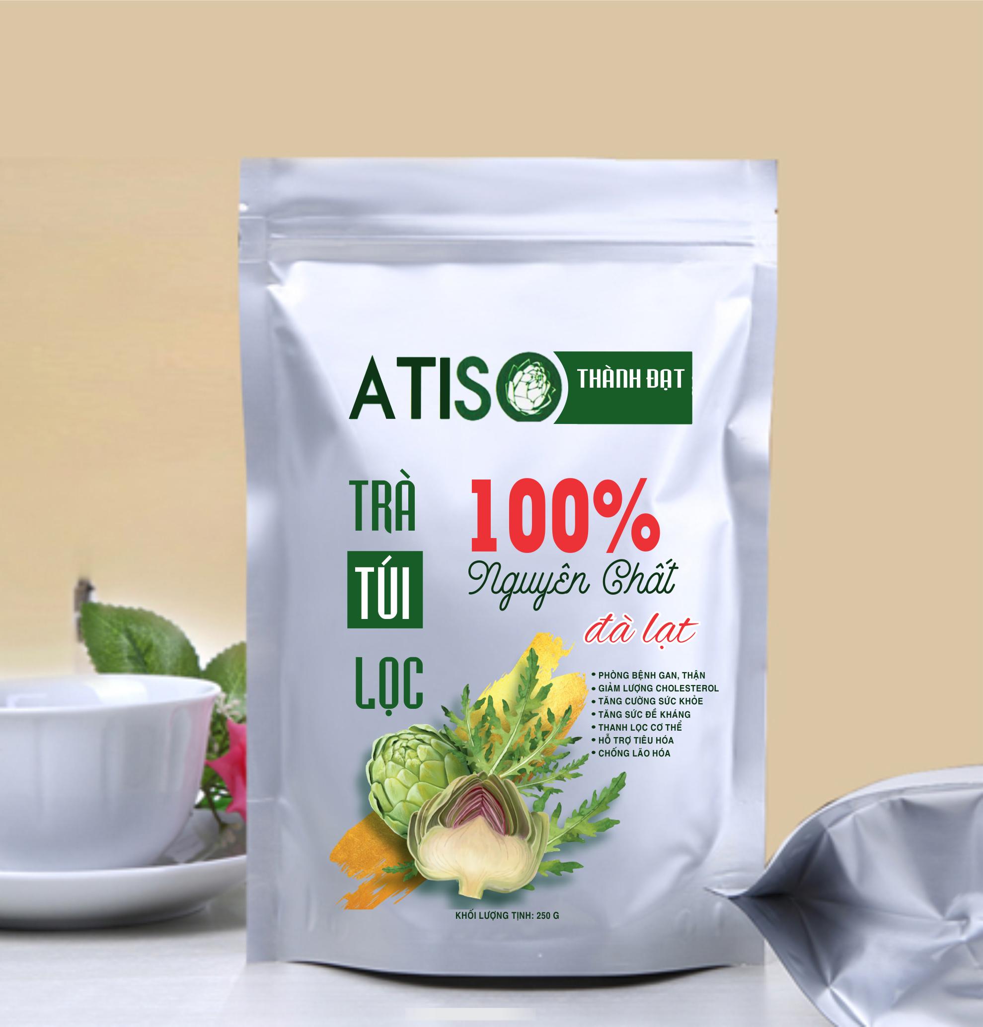 TRÀ TÚI LỌC ATISO ĐÀ LẠT NGUYÊN CHẤT