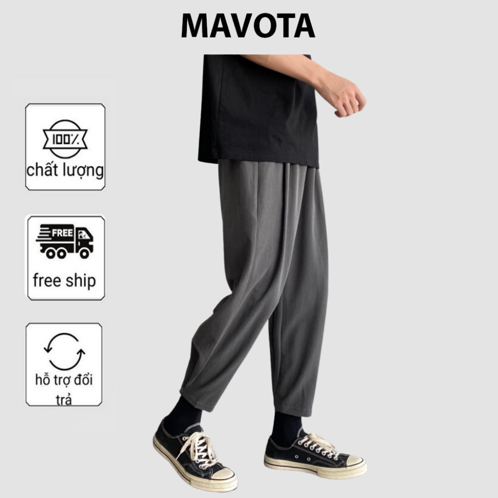 Quần Jogger nam nữ unisex Mavota quần jogger thun nam phong cách hàng quốc QJG01