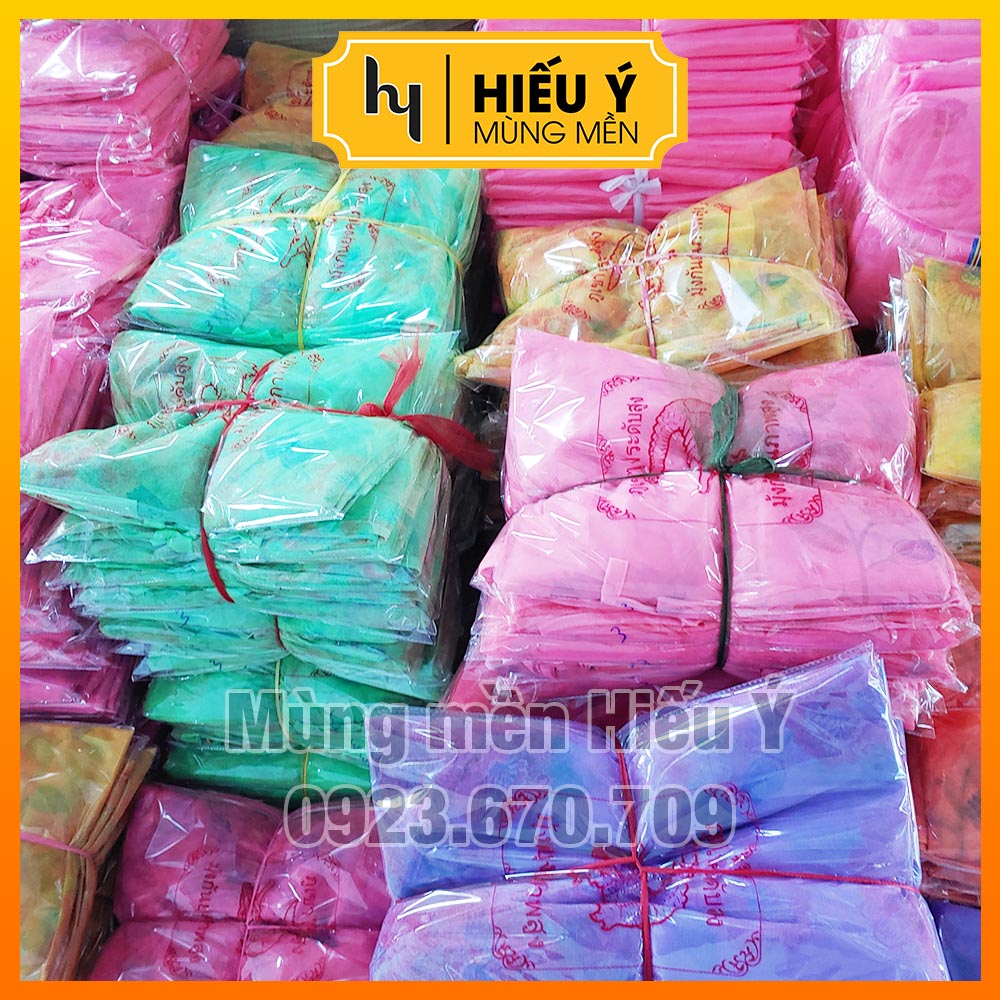 Mùng chống muỗi in bông đủ size 1m2 đến 3m - ảnh thật | mùng mền hiếu ý