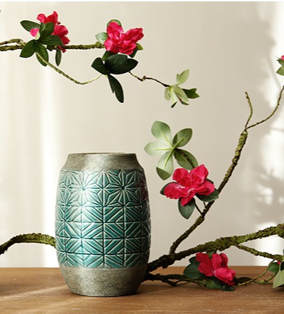 Bình hoa gốm sứ cao cấp trang trí Bắc Âu- Bình lọ cắm hoa DC1193.3