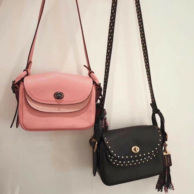 Túi đeo chéo coach da thật cao cấp, mẫu mới tinh dư auth
