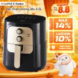 Nồi chiên không dầu GAABOR 6.5 lít AF65M-BK01A công suất 1400W vỉ chiên rời tách dầu - Bảo hành 12 tháng 1 đổi 1