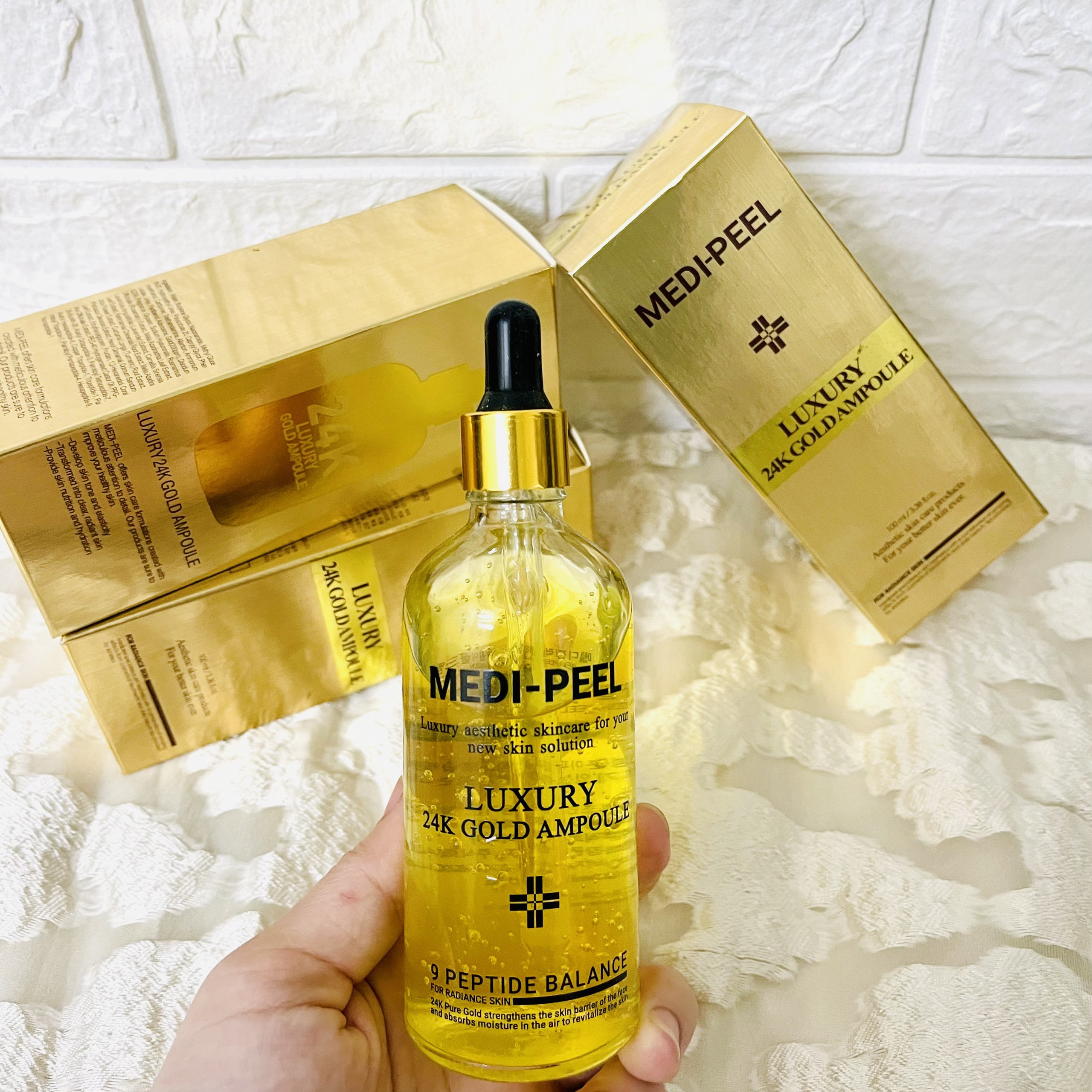 Serum vàng 24k Goldzan dưỡng trắng da cao cấp