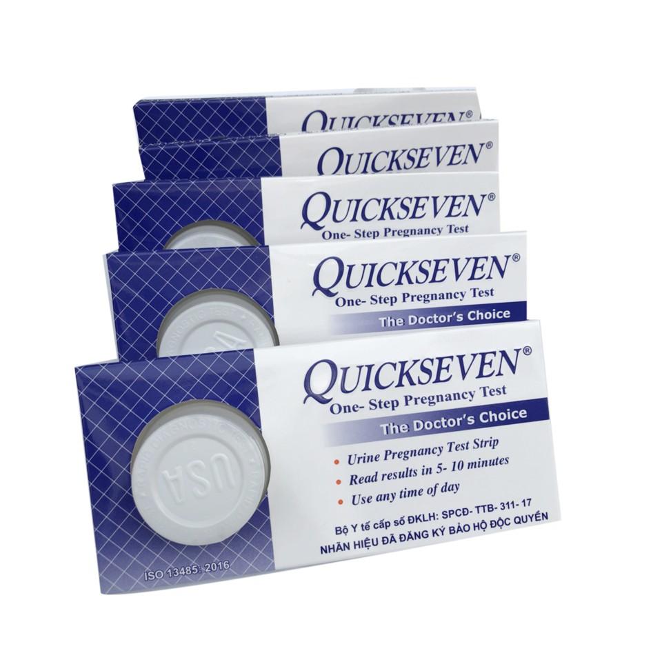 Bộ 5 que thử thai sớm QuickSeven