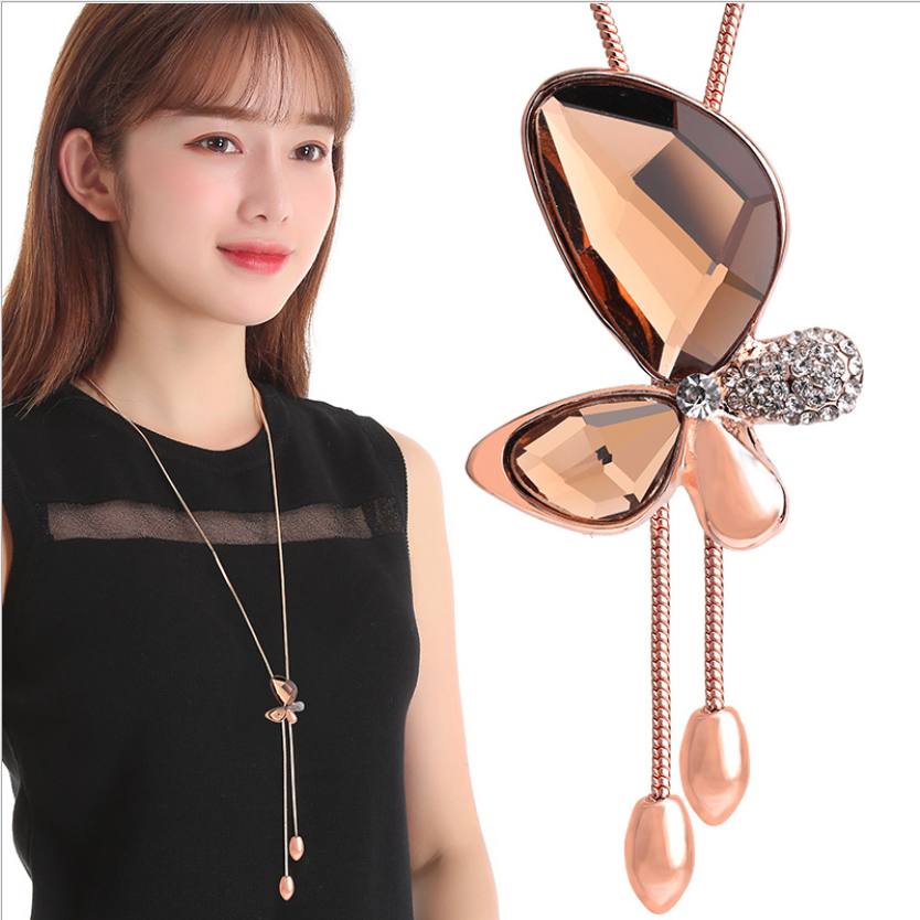 Dây chuyền nữ hồ điệp xinh xắn có video