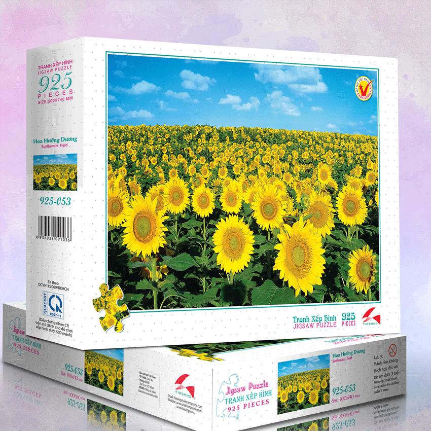 Hoa Hướng Dương - Tranh xếp hình 925 mảnh - MS: 925-052