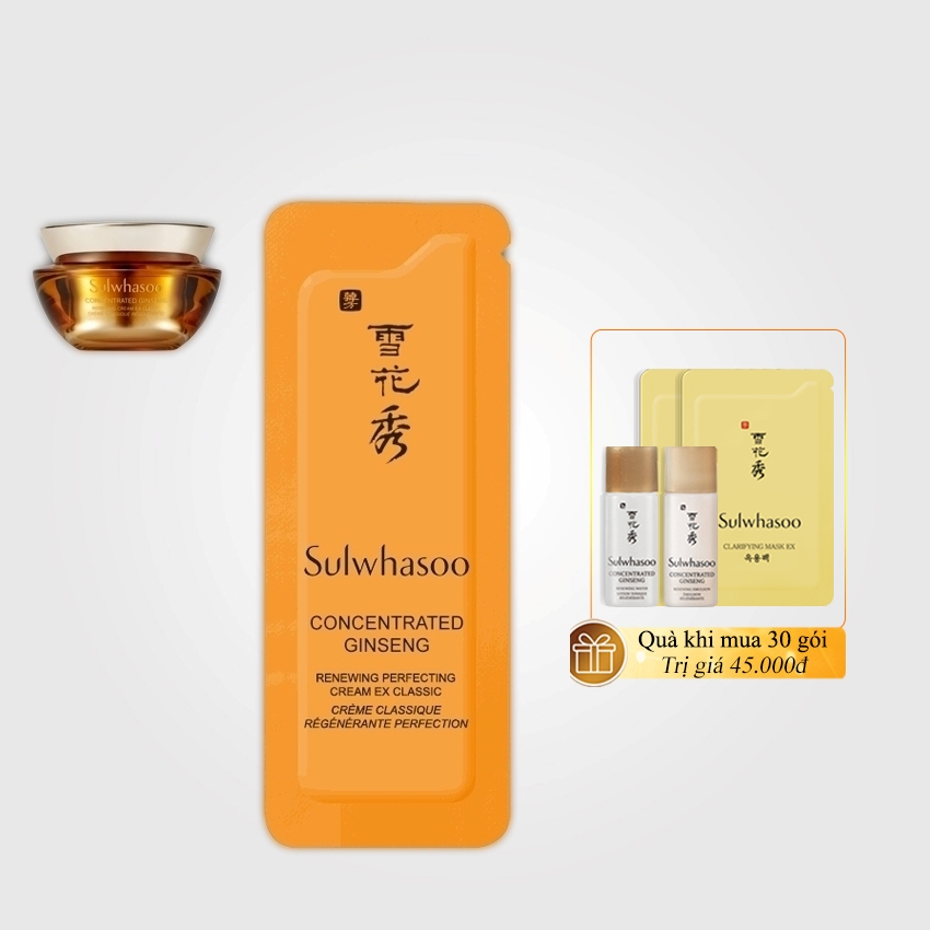 Sulwhasoo Concentrated Ginseng Renewing Perfecting Cream Ex Classic