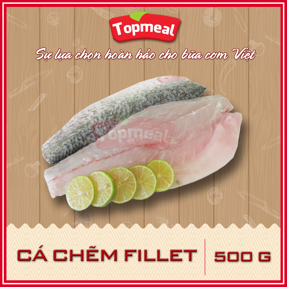 Hcm - cá chẽm fillet -