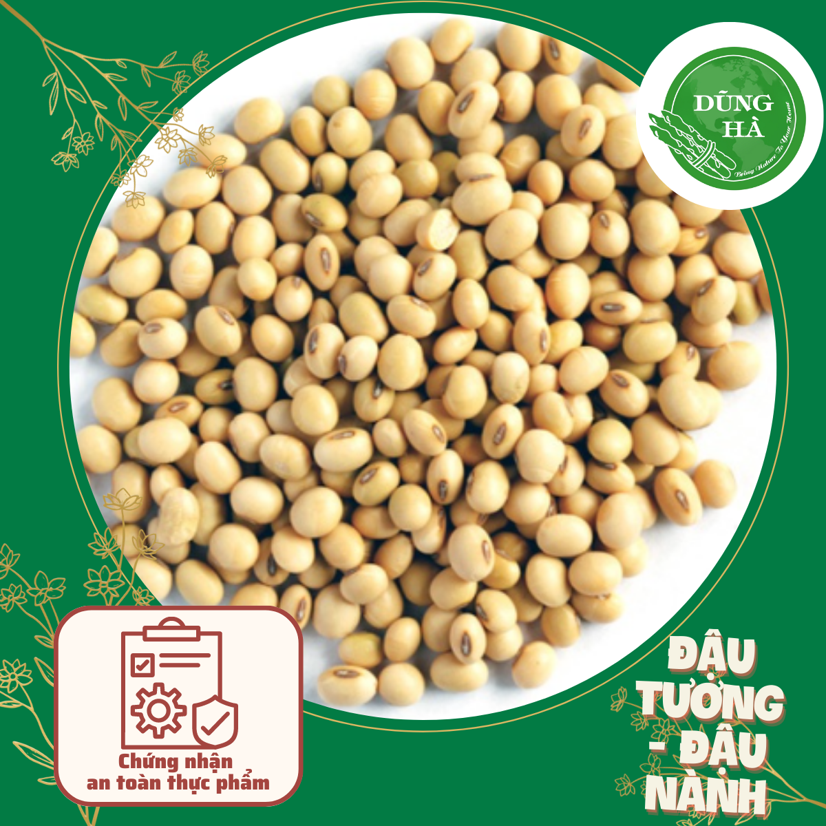Đậu tương (đỗ tương) - đậu nành hạt chuẩn to đẹp làm sữa hạt, tàu hũ, tào phớ
