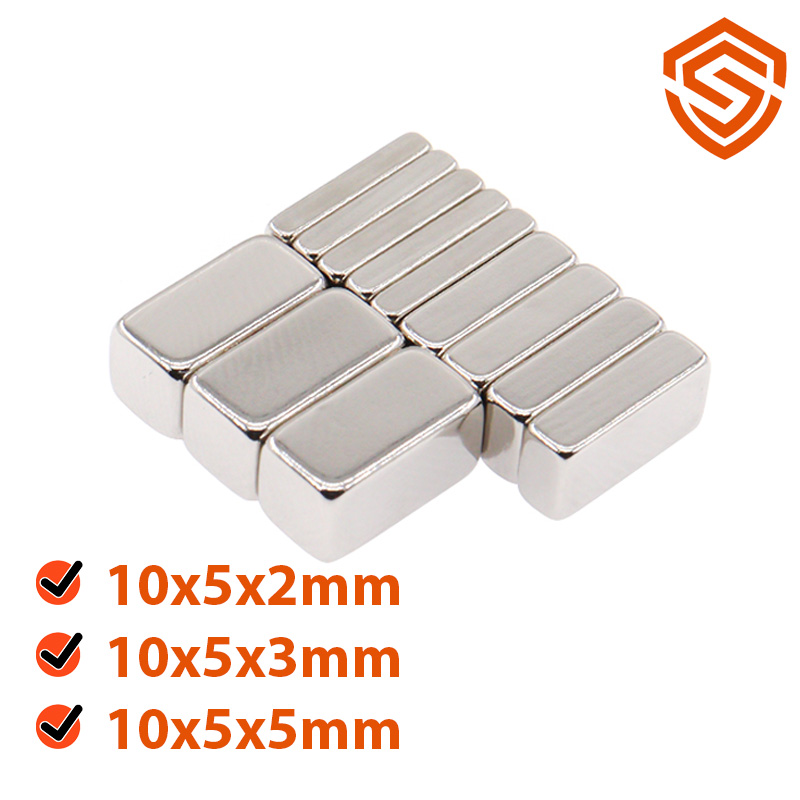 Nam châm đất hiếm 10x5x2/3/5mm
