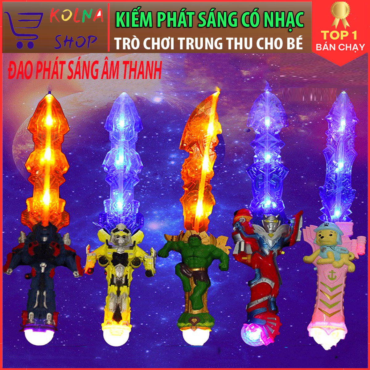 Kiếm phát sáng Laser siêu hót năm 2023, Đồ chơi kiếm phát sáng siêu hót trend cho bé tết trung thu 2023, Gậy phát sáng cầm tay cho bé, Kiếm phát sáng rẻ 1K, Kiếm Phát Sáng Nhân Vật Siêu Anh Hùng Có Nhạc Cho Bé