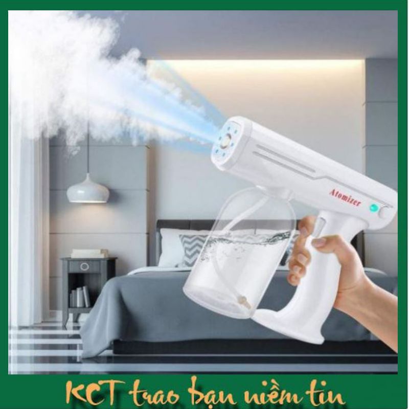 Máy diệt khuẩn kctshop kct52 máy xịt khuẩn tự động, máy xịt khử khuẩn atomizer cao cấp, máy diệt khuẩn 8 mắt cao cấp giúp gia đình bạn phòng ngừa mọi dịch bệnh