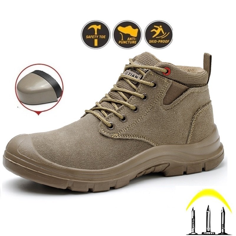 (Mũi Thép-Đế kevlar)Giày Bảo Hộ Lao Động ,Giày Safety ,Giày Công Trình Thể Thao BH18-Chống Đinh,Trơn,Va Đập Cách Điện