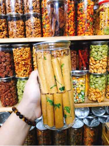 Bánh ống ngò kem bơ đậu phộng_pet 450gram