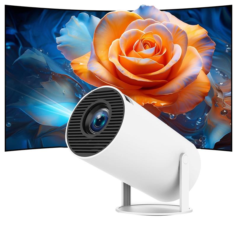 Máy chiếu di động, máy chiếu tương thích Bluetooth 4K wifi, máy chiếu  cho phòng ngủ, máy chiếu thông minh di động ngoài trời chuyên nghiệp, máy chiếu Andr