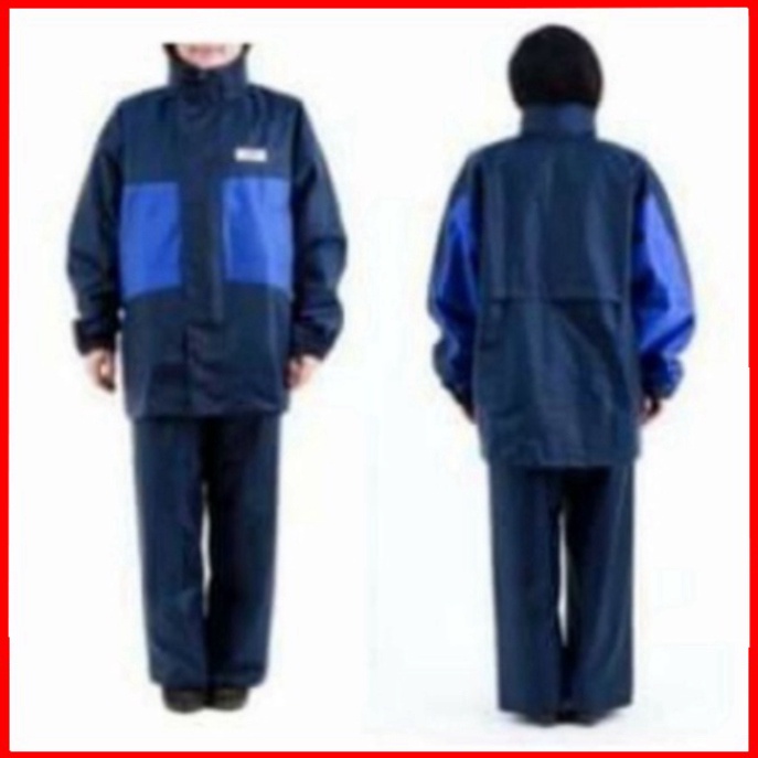 Bộ áo mưa 2 lớp vải dù Thành Long ấm áp khi trời lạnh, che chở khi trời mưa, bộ quần áo đi mưa cao cấp 2 lớp, bộ quần áo đi mưa tiện lợi-Shoptuannkiethoptuankiet