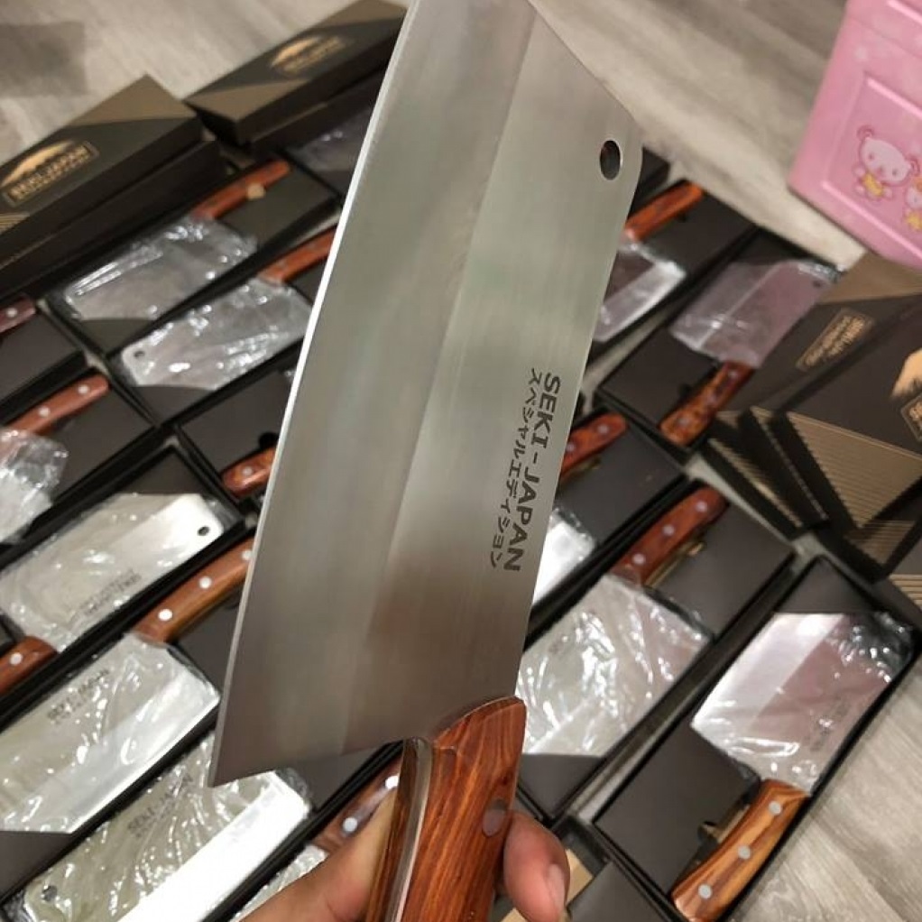 Dao chặt seki japan nhập khẩu siêu bền, dao chặt xương, dụng cụ nhà bếp