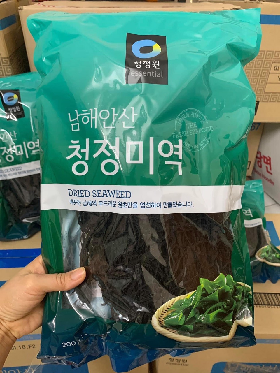 Rong biển khô nấu canh hàn quốc 50gr