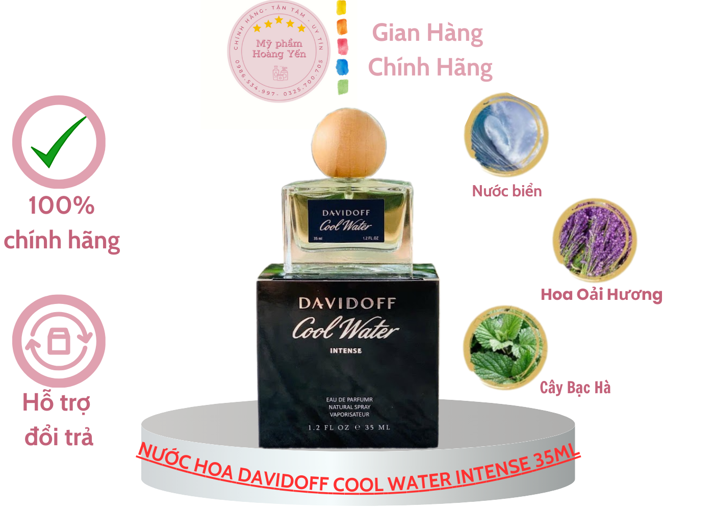 Nước hoa Cool Water for Men D.A.V.I.D.O.F.F