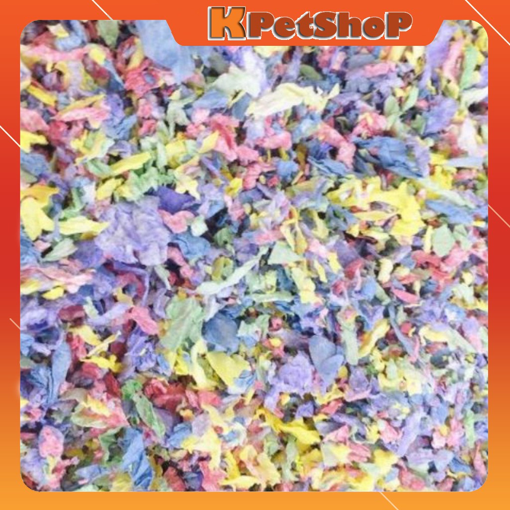 Giấy Kaytee lót chuồng hương trái cây cho Hamster, Sóc Bay Úc, Sóc Bông, Sóc Đất, Thỏ, Bọ... - Tím 50g