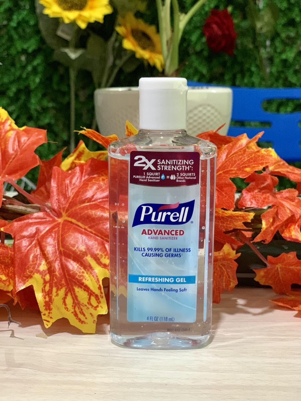 Gel rửa tay khô diệt khuẩn Purell 118ml hàng Mỹ