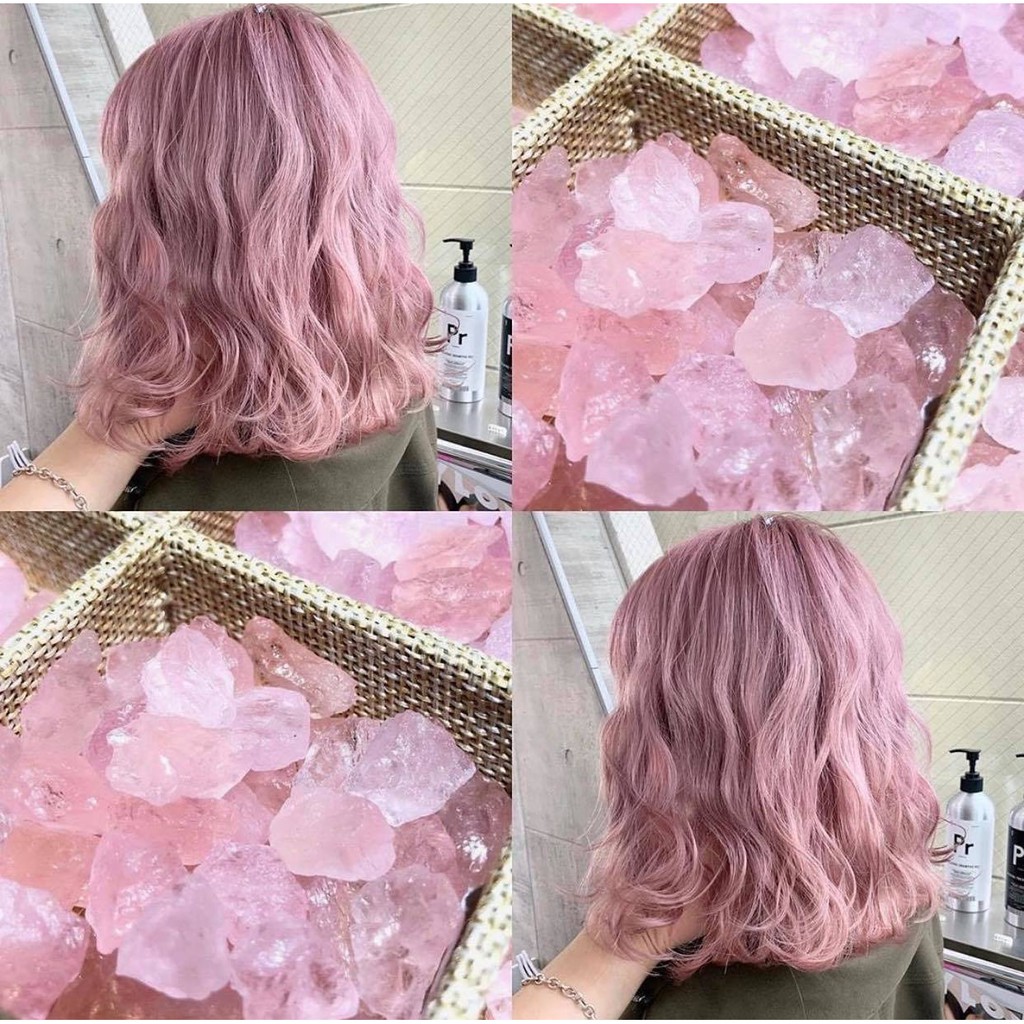 Top 15 mẫu nhuộm tóc màu hồng khói đẹp và thịnh hành nhất 2023