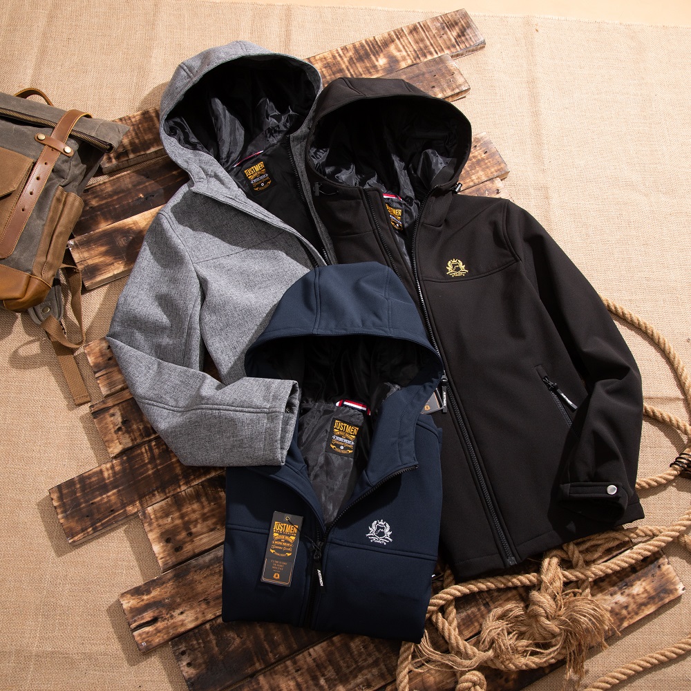 Áo khoác just men vải softshell 220132