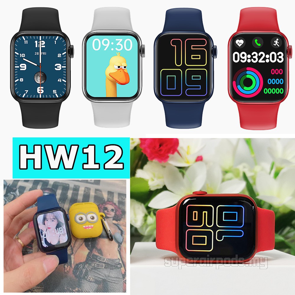 Bán đồng hồ thông minh Smart Watch giá rẻ Đồng Hồ Thông Minh HW12 - SmartWatch Seri 6-Giá 550K Đồng Hồ Thông Minh HW12 có Tiếng Việt, Nghe Gọi, Thay Hình Nền, Cảm Ứng Siêu Mượt Bảo Hành 12 Tháng