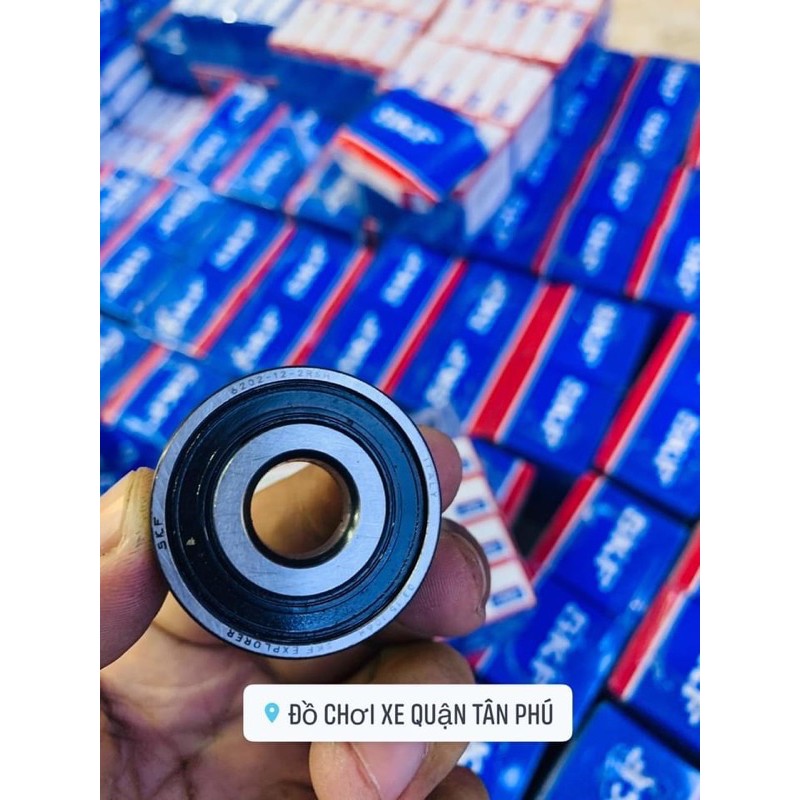 Bạc đan mâm chế-bạc đan phuộc #lcm lưng 35 lỗ 12 -mã 6202/12 bạc đạn skf