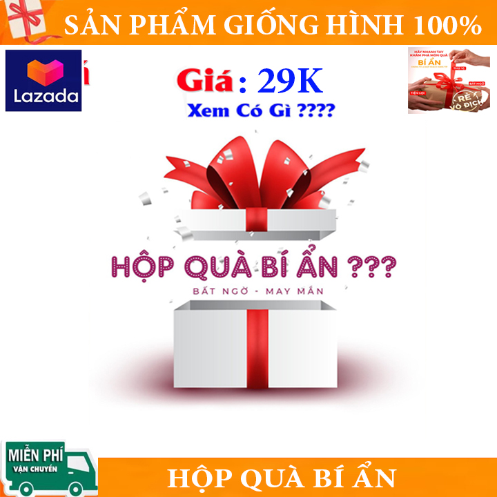 Hộp quà bí ẩn tri ân khách hàng - Supermarket 365