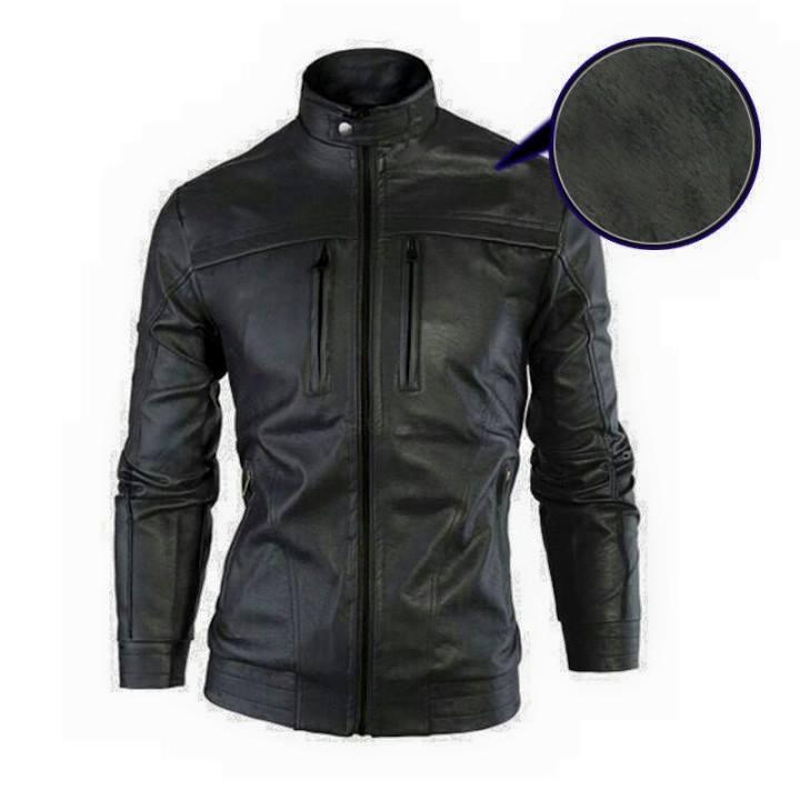 Aó khoác da lót lông cao cấp Model Fashion AK75