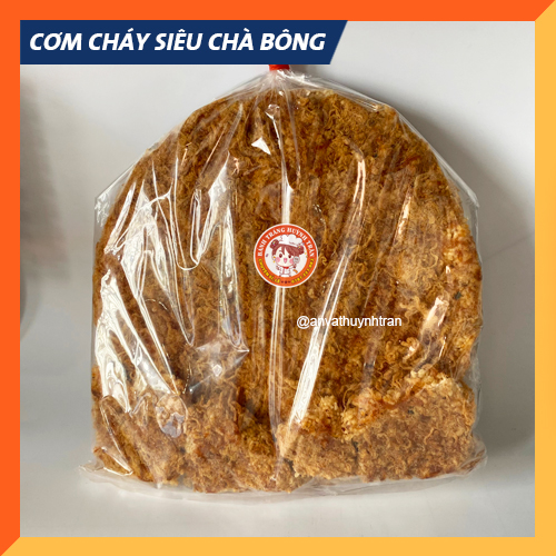 Cơm cháy siêu chà bông bịch to chính gốc Sài Gòn