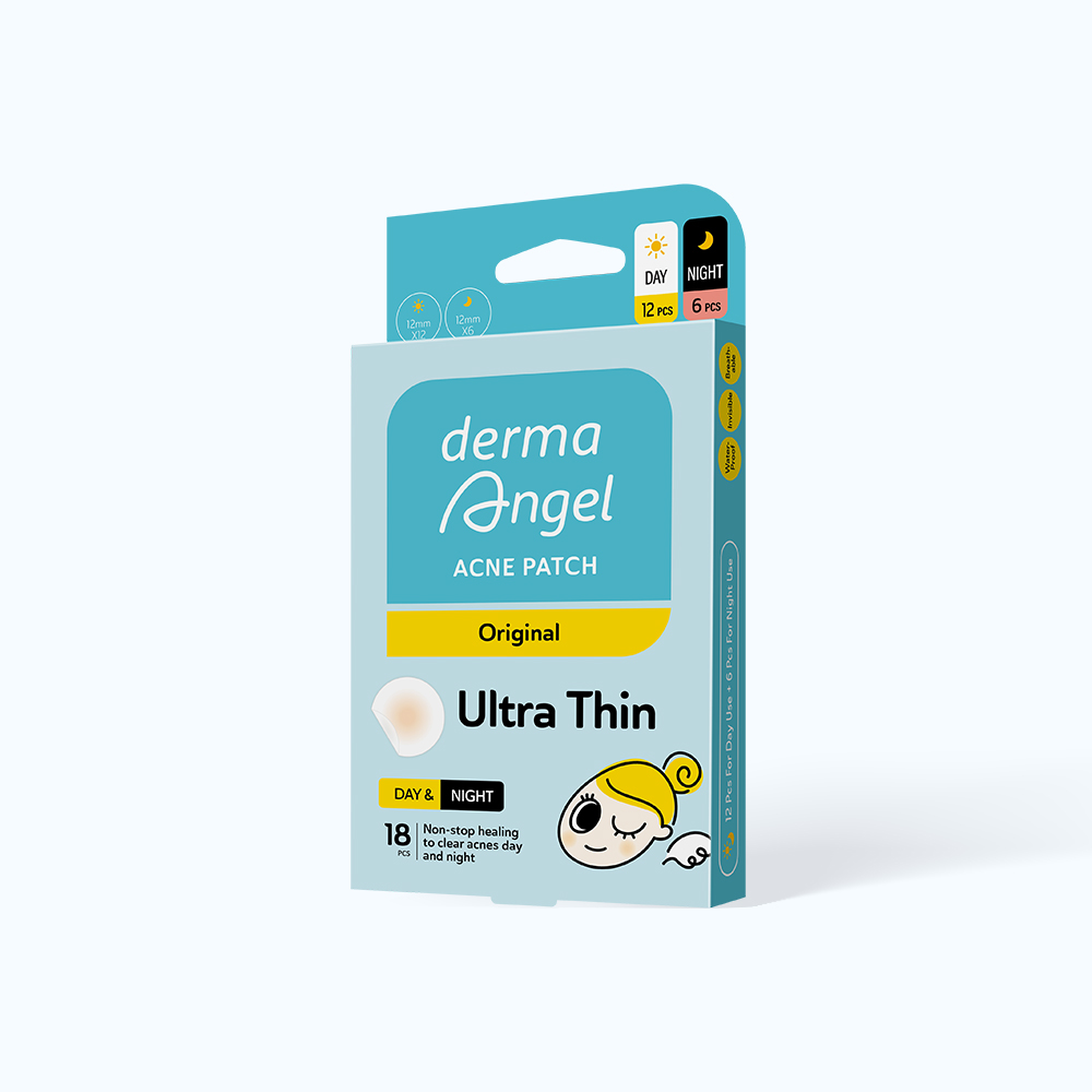 Miếng dán mụn ban ngày và đêm Derma Angel