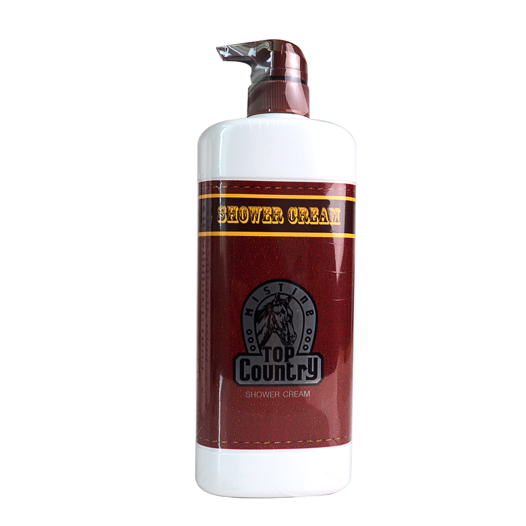 Sữa tắm nam giới Thái Lan TOP COUNTRY hương gỗ tông trầm 500ml chai sữa tắm con ngựa