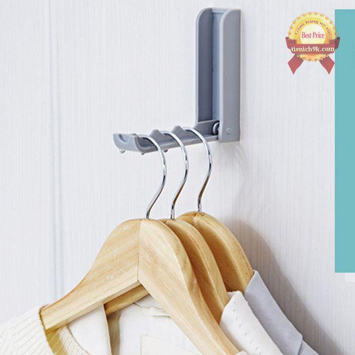 Móc treo quần áo treo đồ dính tường Móc thần thánh tiết kiệm diện tích