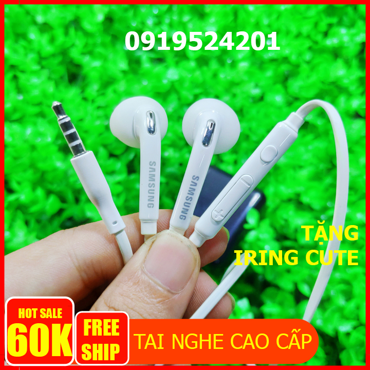 Tai nghe samsung có mic đàm thoại M/10/20/30/50 , ss A10 /A20/30/40/50/70/80 nghe cực hay hỗ trợ nghe nhạc, chơi game màu trắng