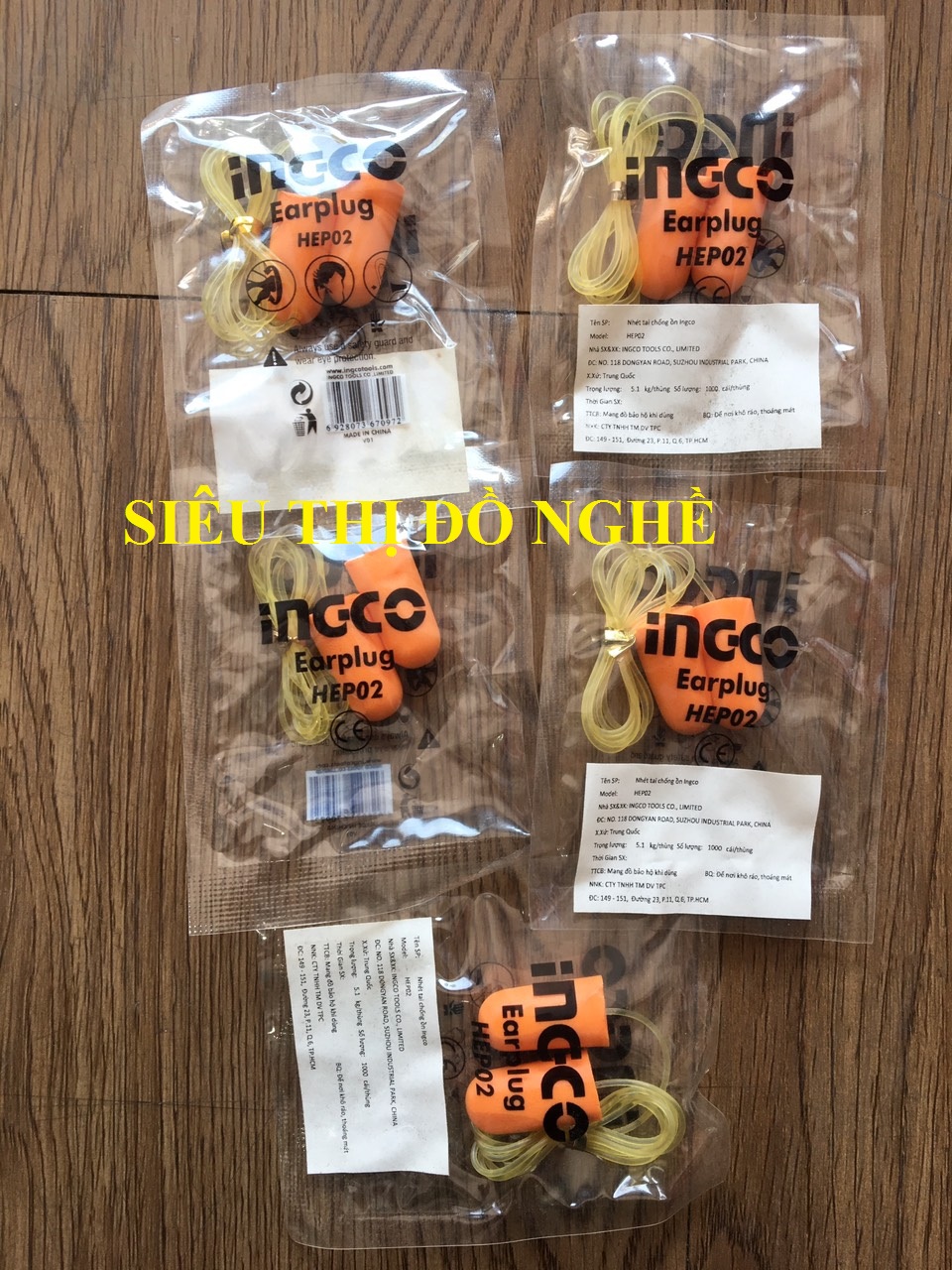 Nhét tai chống ồn ingco - hep02