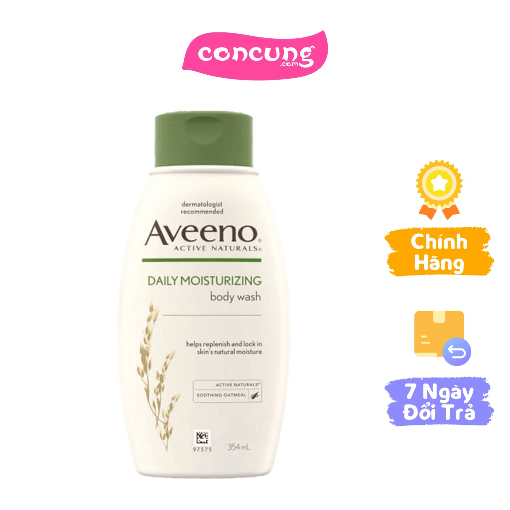 Sữa tắm Aveeno Daily Moisturizing Body Wash dưỡng ẩm hàng ngày 354ml