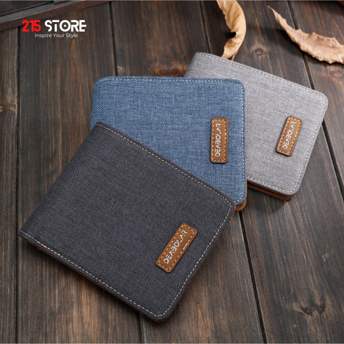 Ví nam nhiều ngăn, ví da nam thời trang phong cách Hàn Quốc, bóp nam 215Store GAP01