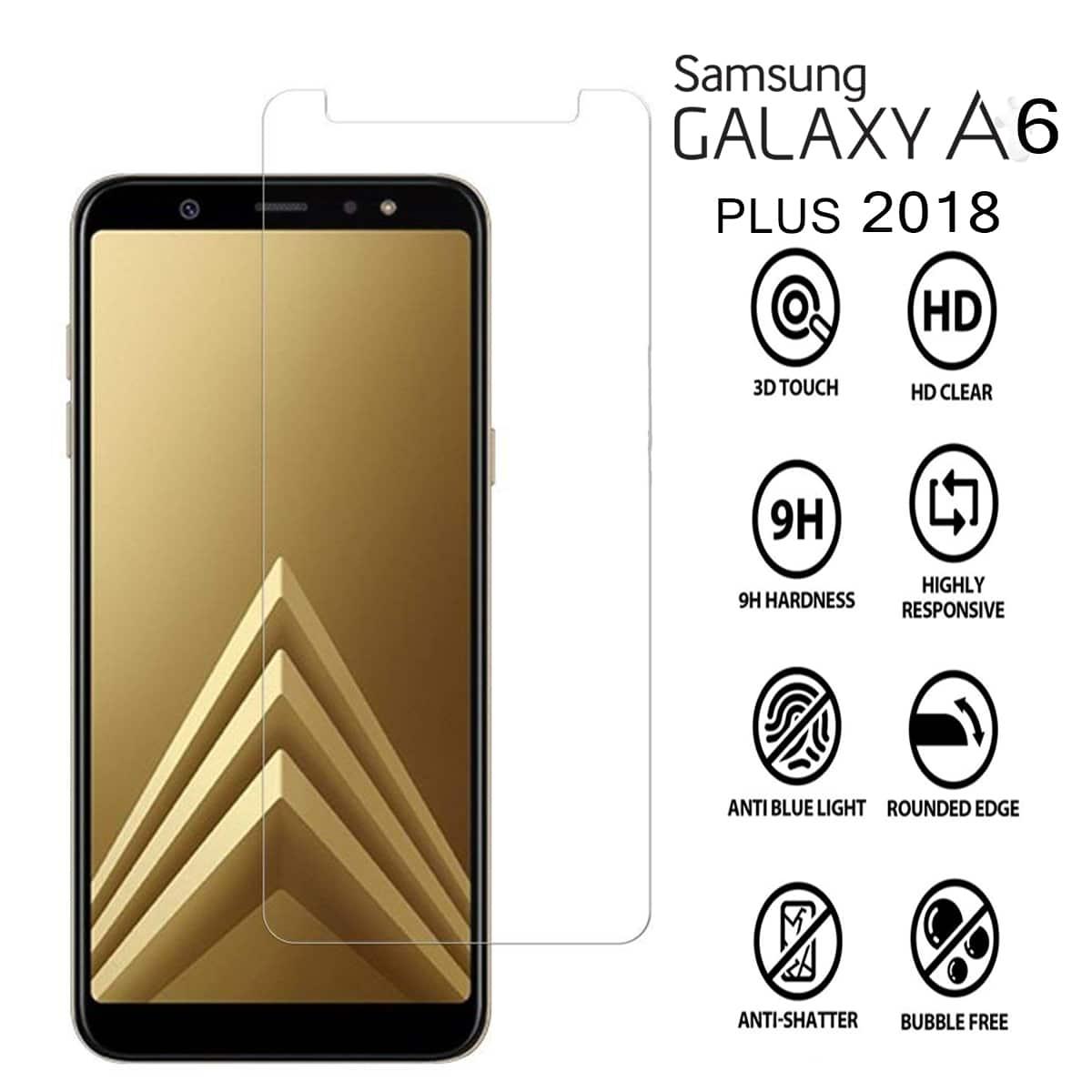 Kính cường lực Trong suốt cho Samsung A6 Plus / A6+ 2018