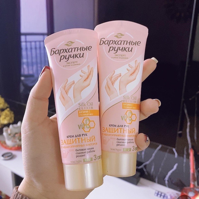 KEM DƯỠNG DA TAY NGA SILKY HAND