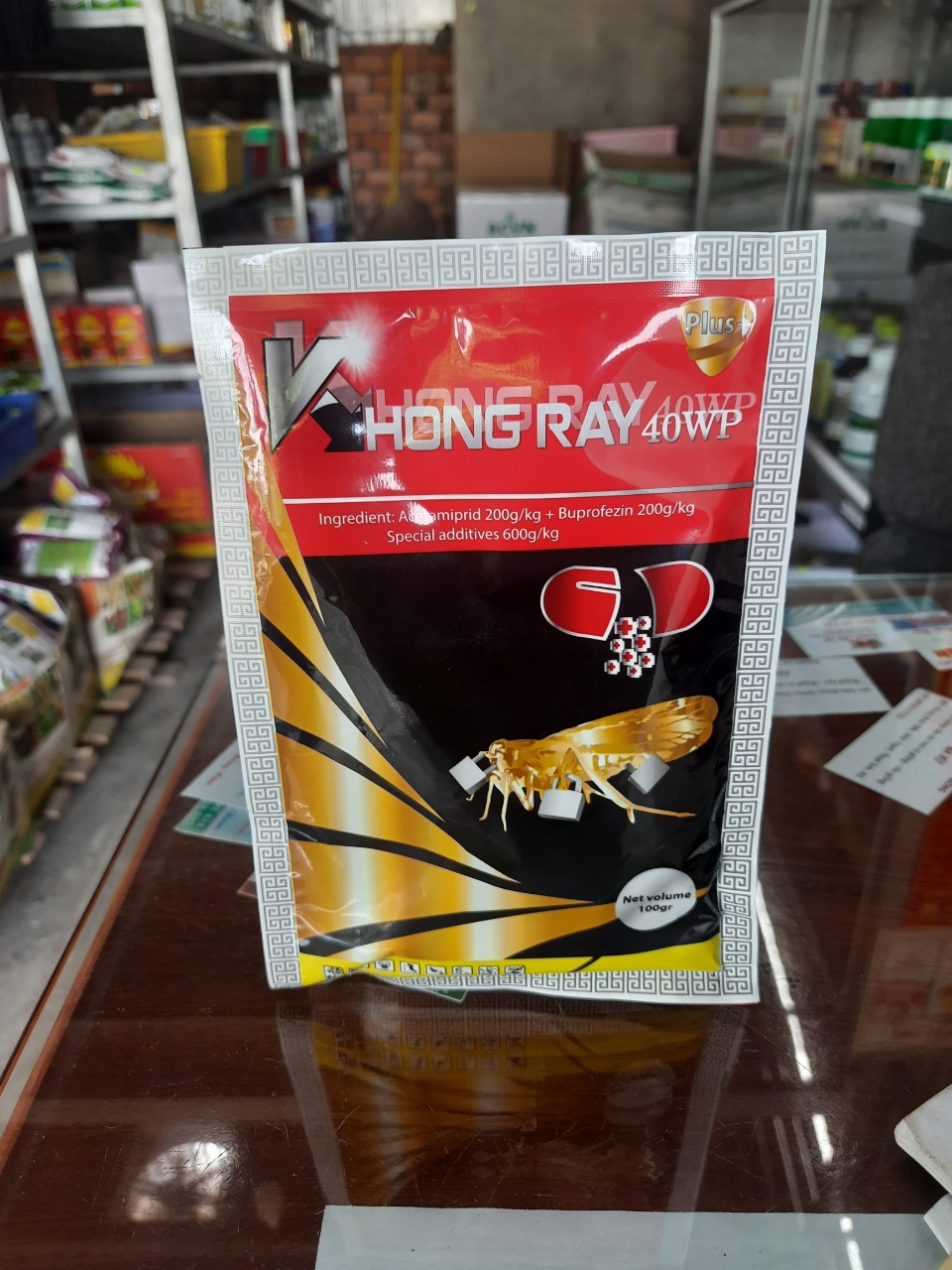 Thuốc trừ sâu KHONGRAY 400WP 100g  Nhập Khẩu phòng trừ rầy phấn trắng, bọ phấn, rầy mềm, rầy nhảy, rầy nâu và các loại côn trùng chích hút khác...