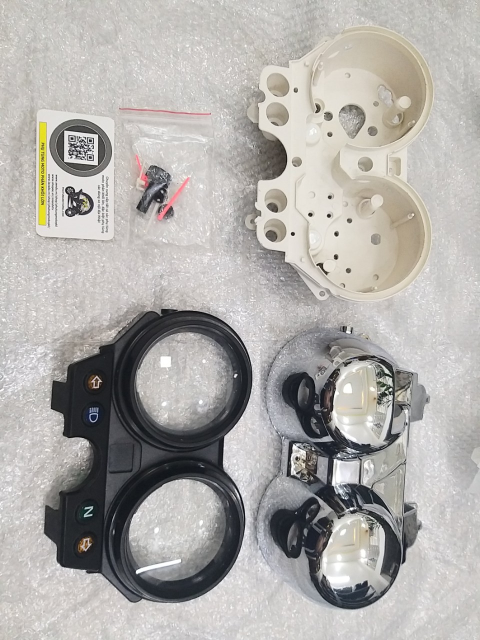 Vỏ đồng hồ kiểu zin Honda CB400 92-94 / VTR250 / Hornet 250 / CB750