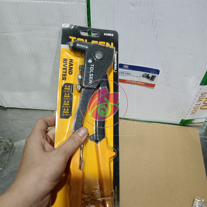Kềm bấm rive tolsen 43003