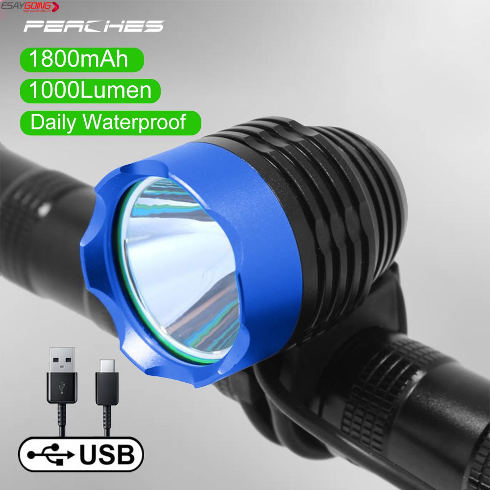 EASYGOING WasaFire New 1200lm XML T6 LED Xe Đạp Lanterna Xe Đạp Đèn Pha Đèn Pha Đèn Pin Đèn Pin Farol Bike Ánh Sáng