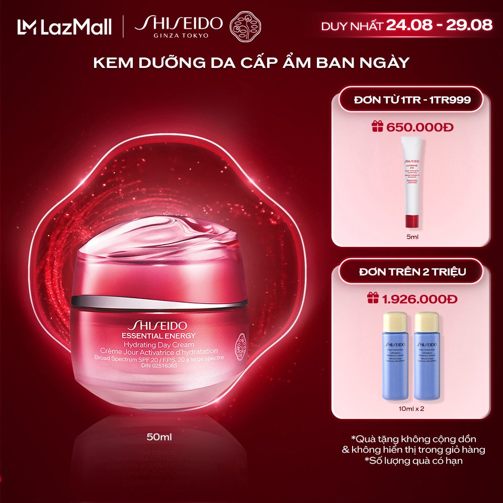 Kem dưỡng da ban ngày Shiseido Essential Energy Hydrating Day Cream 50ml