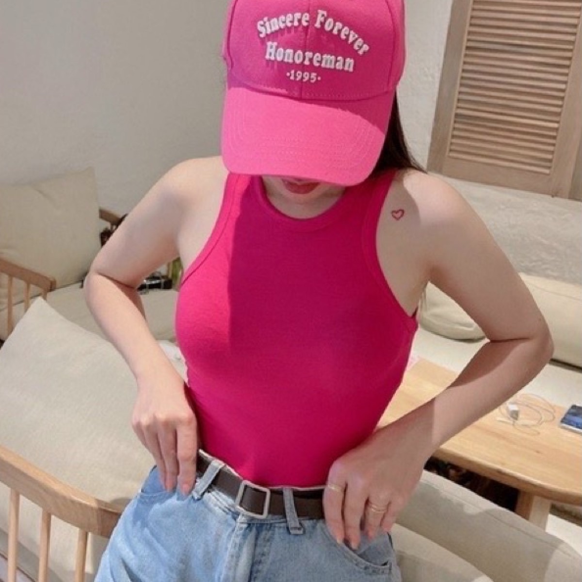 Áo ba lỗ nữ kiểu ngược form croptop body thể thao