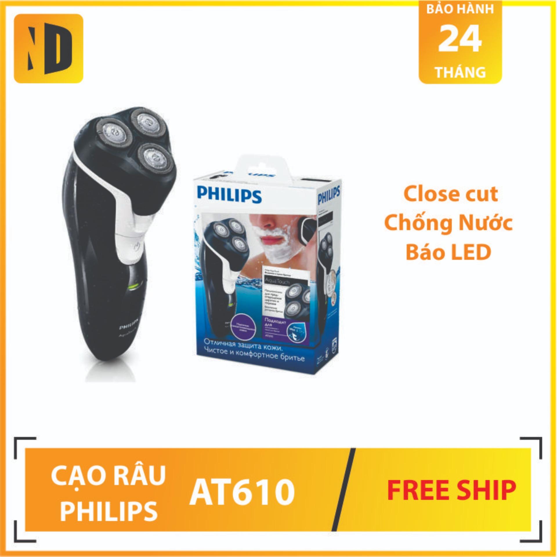 Máy cạo râu Philips AT610 (Đen) - Bảo hành 24 tháng