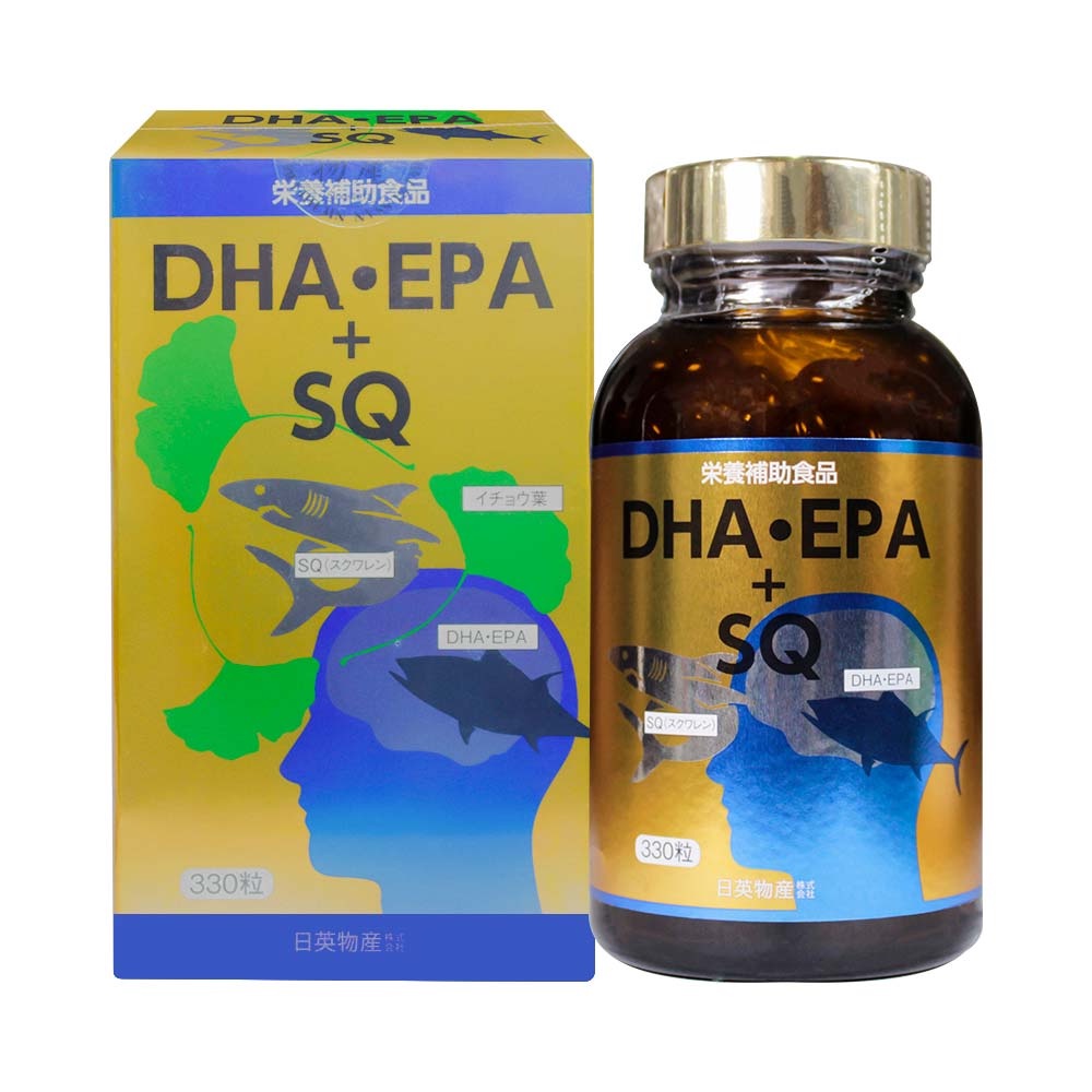 Viên uống dầu cá bổ sung dha & epa sq nichiei bussan 330 viên