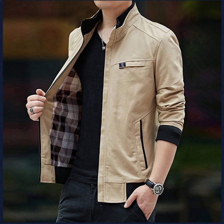 [HCM] ÁO KHOÁC KAKI LÓT CARO THỜI TRANG HOT NHẤT TRONG NĂM 2024